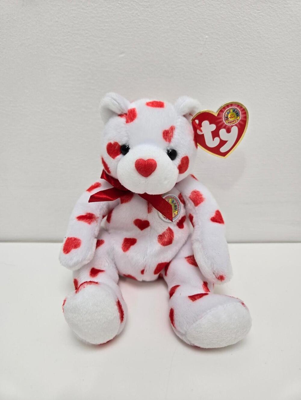 Ty Beanie Baby “Heartthrob” the Valentine’s Day Bear (7.5 inch)